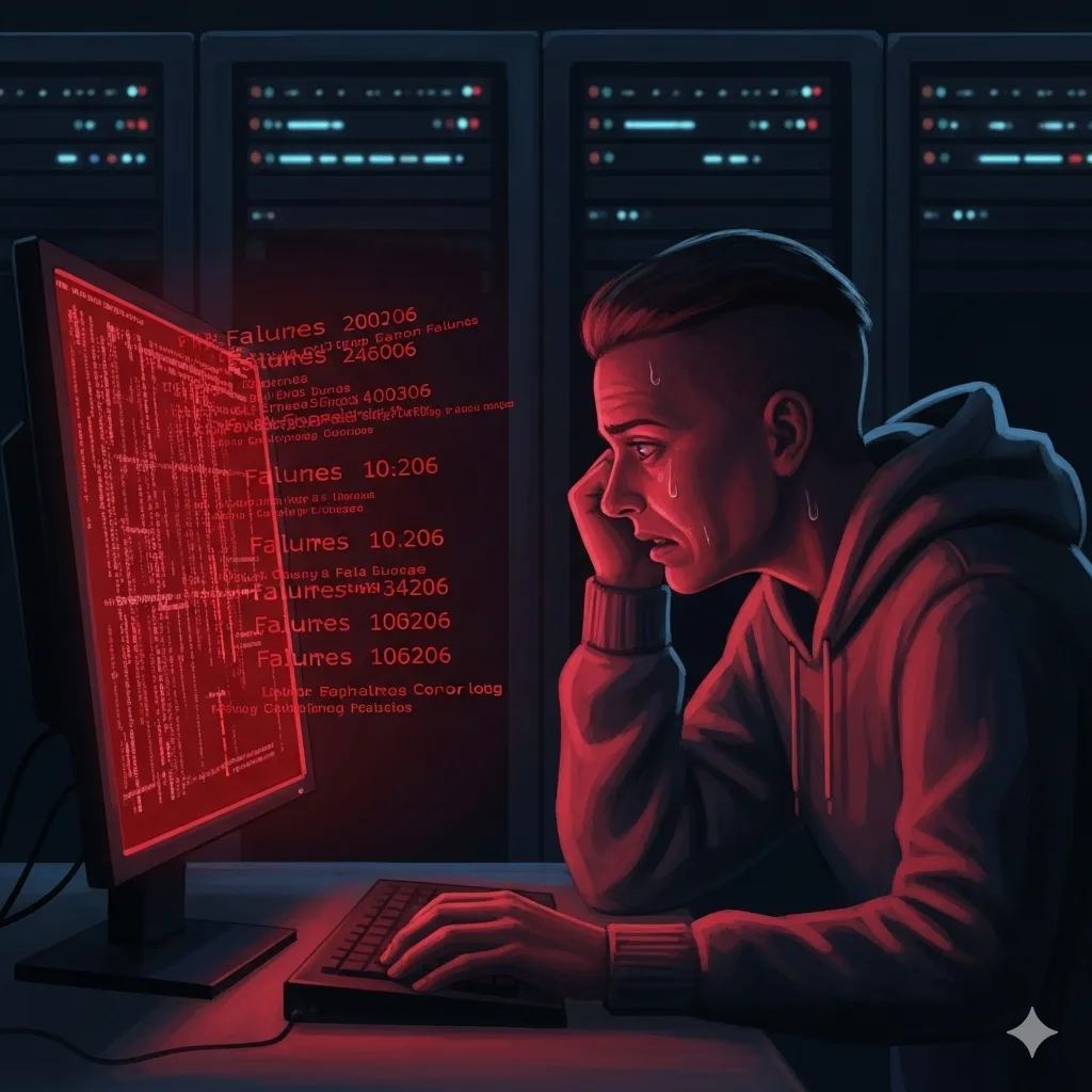 초조해하는 그림