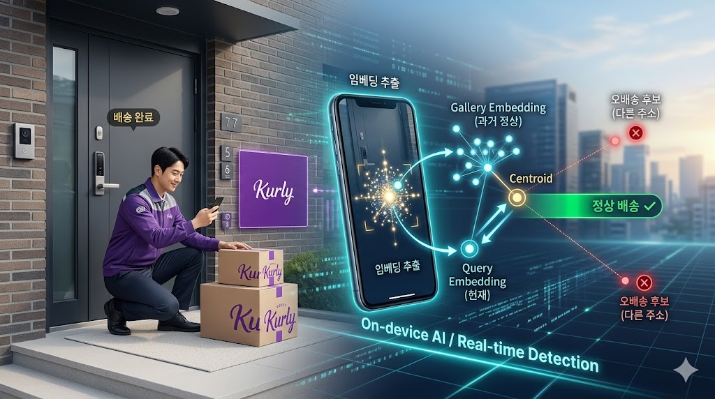 현관문에도 얼굴이 있다: 배송 완료 사진 기반 On-device 오배송 탐지 시스템